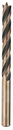 Foret bois 4 pointes attachement cylindrique    6 mm